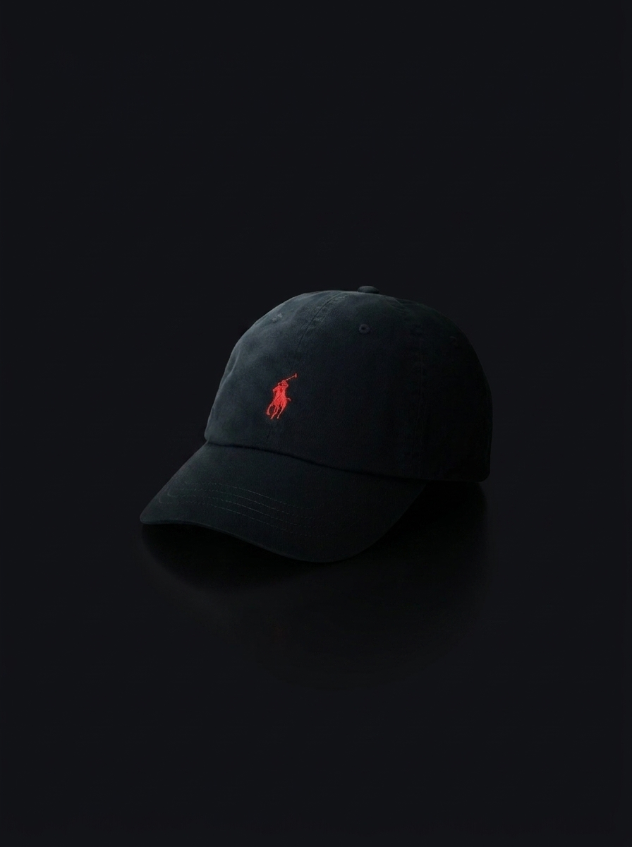 Black cap on matte black