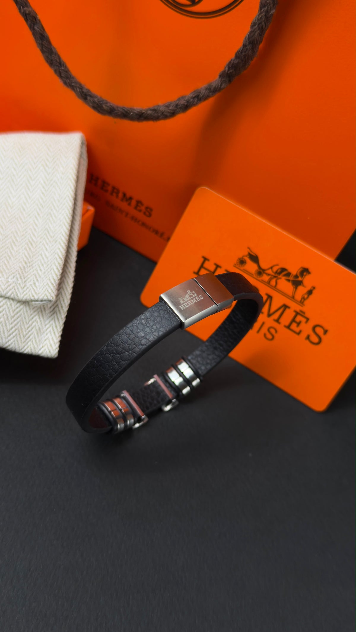 Hérmes Leather Bracelet